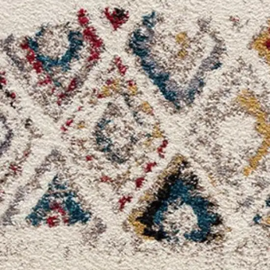 Cream Southwestern Area Rug Photo 8