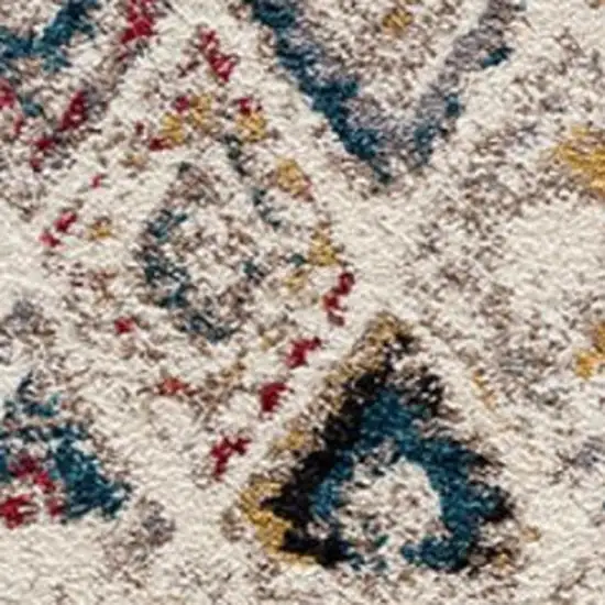 Cream Southwestern Area Rug Photo 5