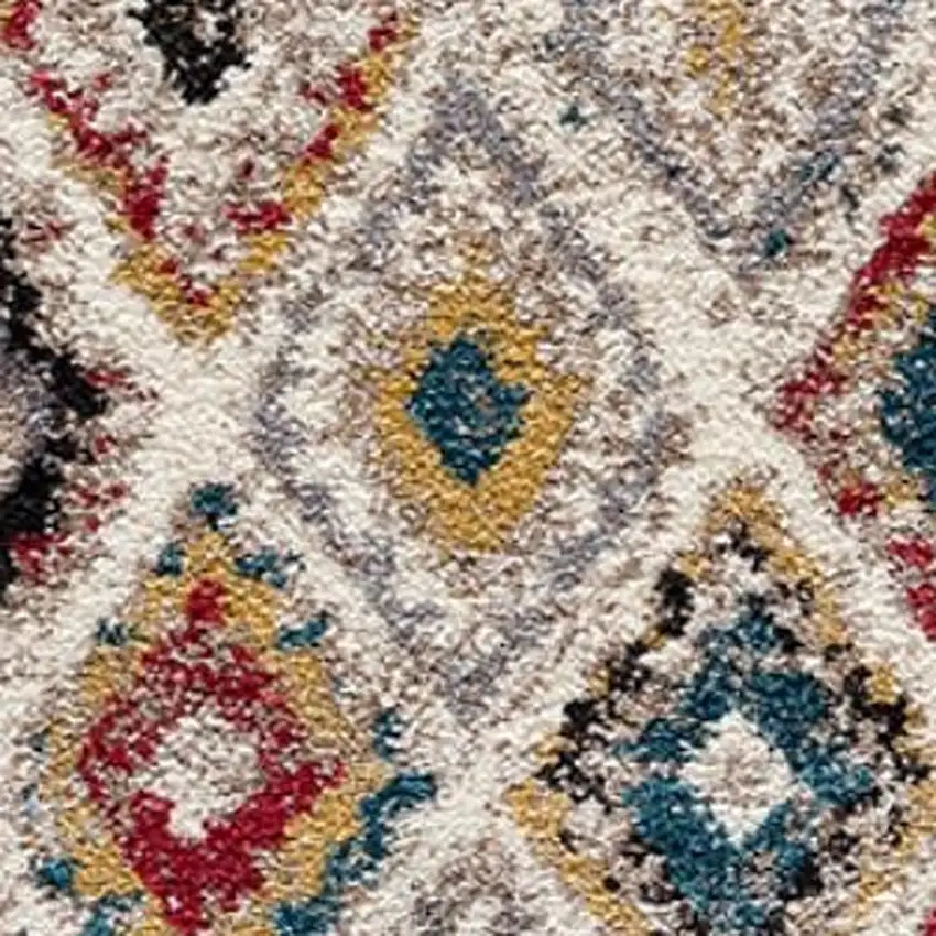 Cream Southwestern Area Rug Photo 4