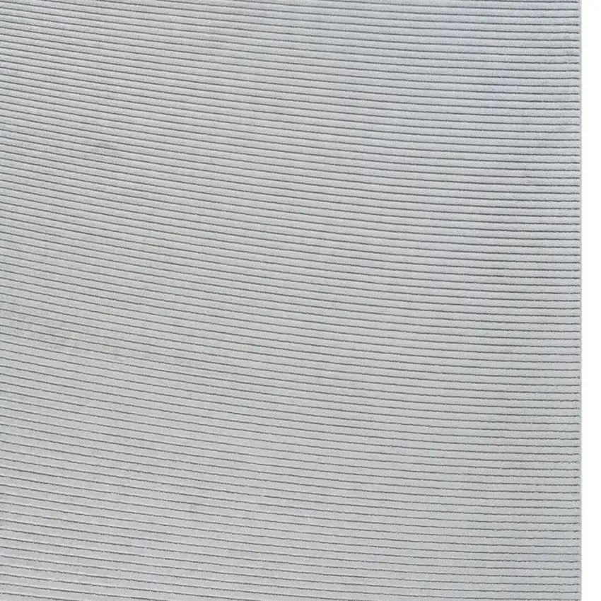Cream and Beige Striped Distressed Indoor Outdoor Area Rug Photo 5