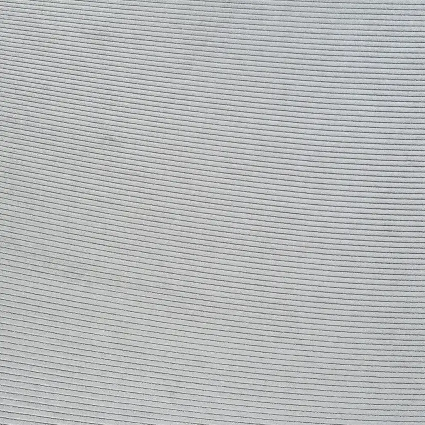 Cream and Beige Striped Distressed Indoor Outdoor Area Rug Photo 5