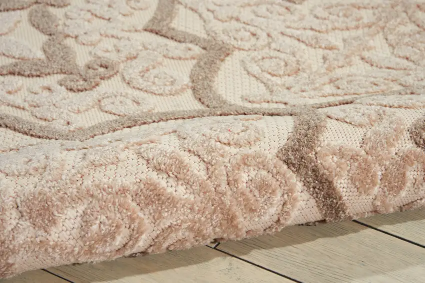 Cream Moroccan Indoor Outdoor Area Rug Photo 7