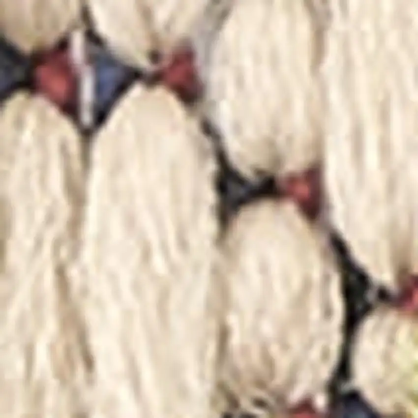 Cream and Gray Abstract Distressed Area Rug Photo 1