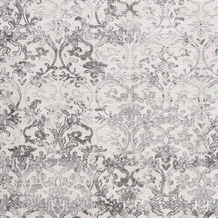 Cream Toile Power Loom Area Rug Photo 9