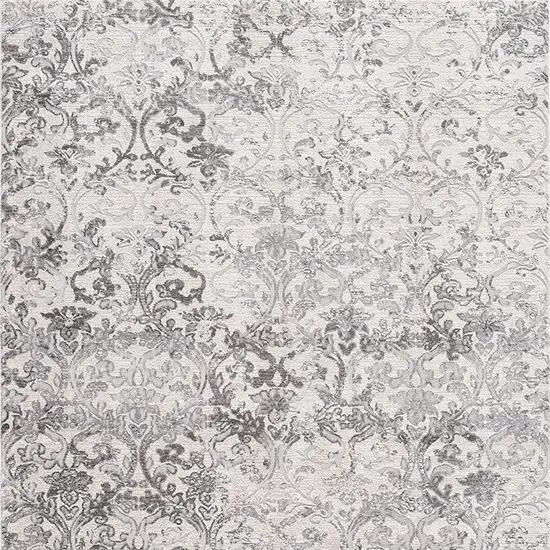 Cream Toile Power Loom Area Rug Photo 8