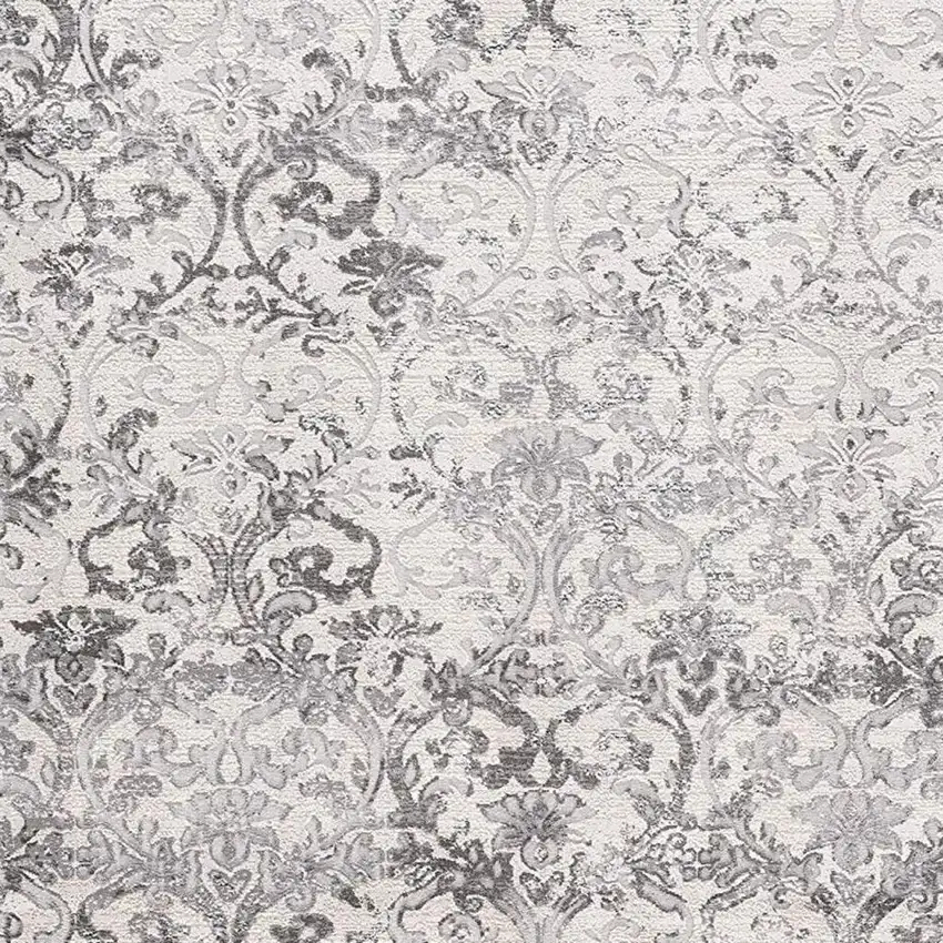 Cream Toile Power Loom Area Rug Photo 4