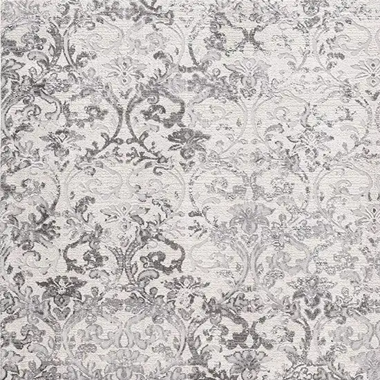 Cream Toile Power Loom Area Rug Photo 4