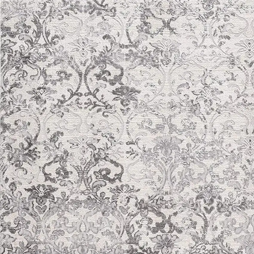 Cream Toile Power Loom Area Rug Photo 4