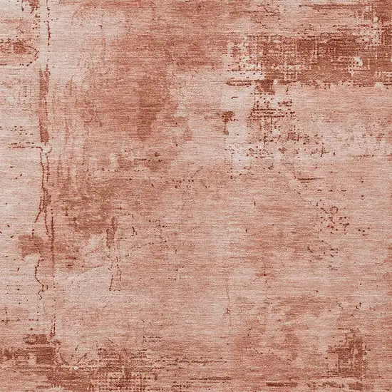 Crimson And Ivory Abstract Washable Indoor Outdoor Area Rug Photo 4