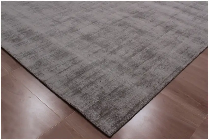 Dark Brown Hand Loomed Area Rug Photo 4