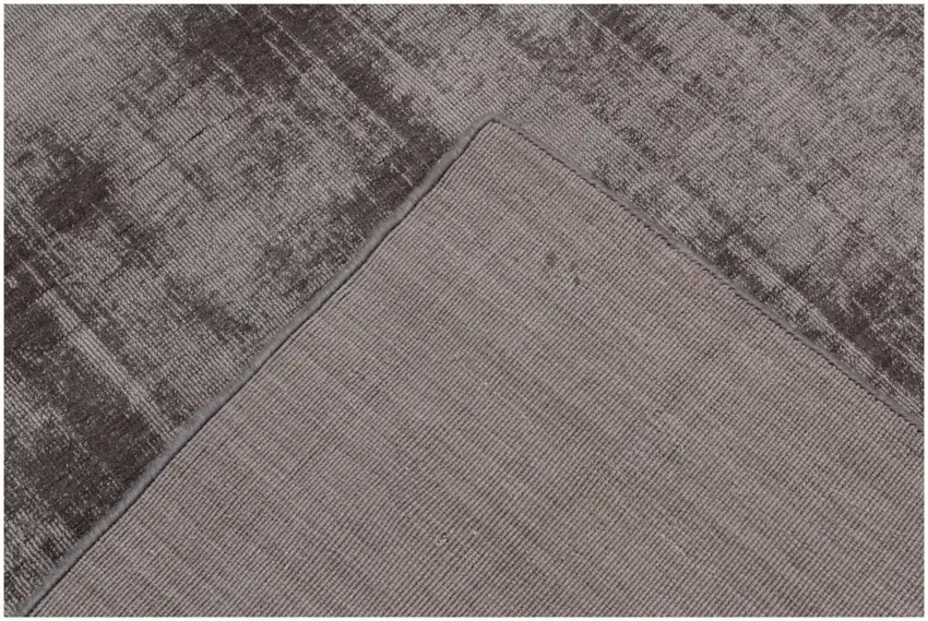 Dark Brown Hand Loomed Area Rug Photo 9