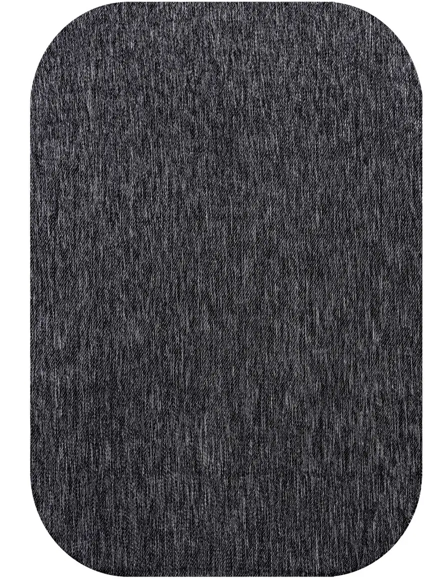 Dark Gray Indoor Outdoor Area Rug Photo 3