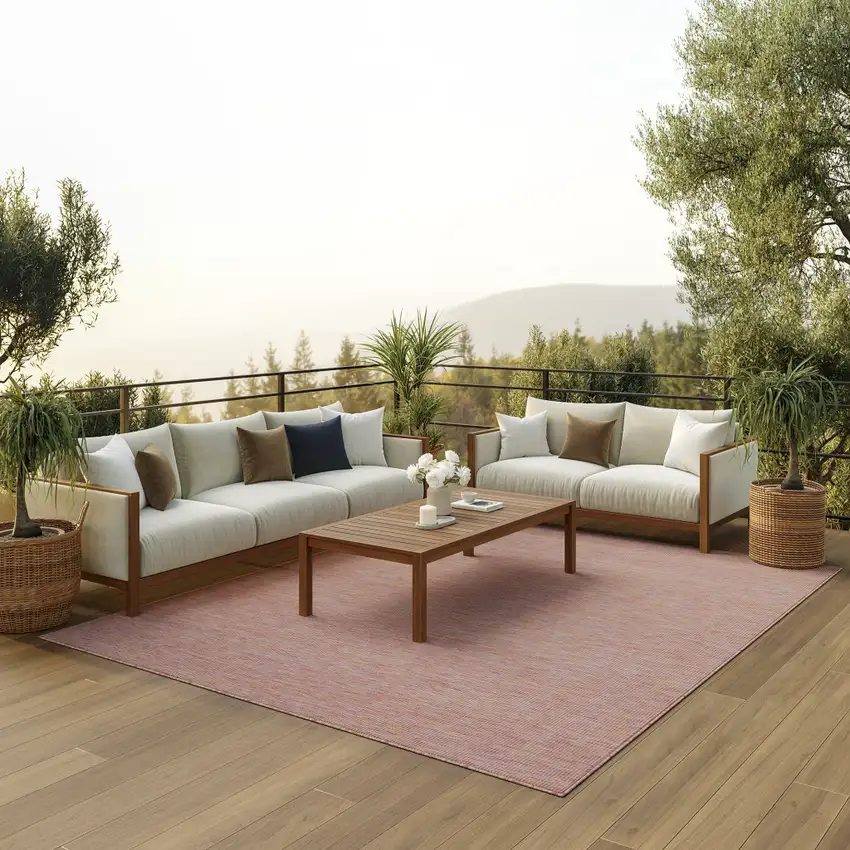 Rainbow Indoor Outdoor Area Rug Photo 7