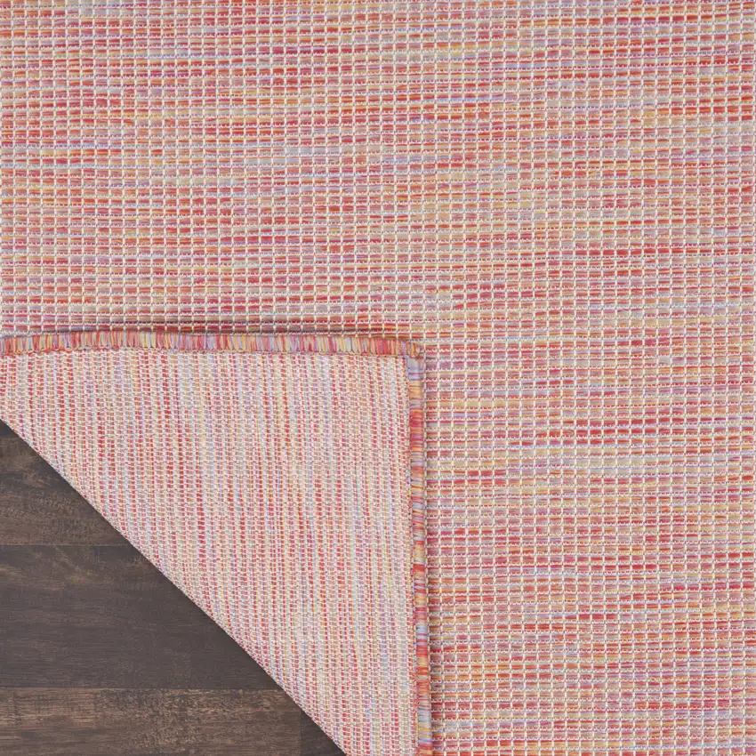 Dark Red Power Loom Area Rug Photo 3