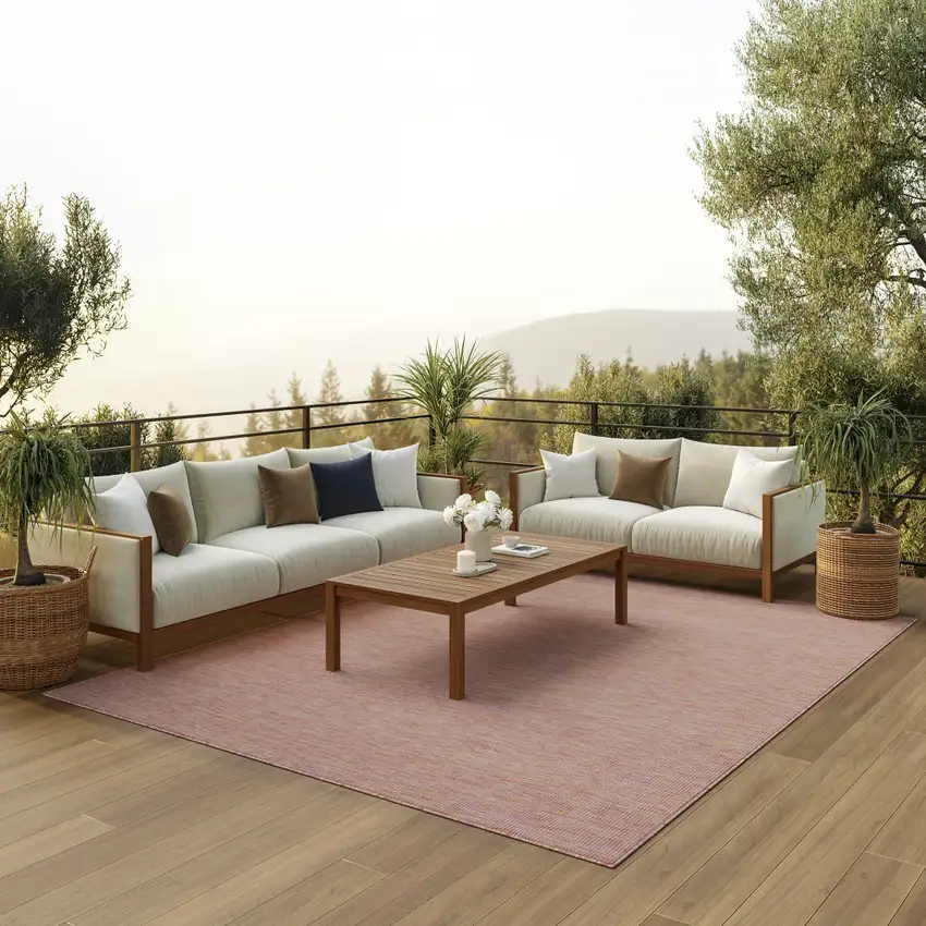 Rainbow Indoor Outdoor Area Rug Photo 7