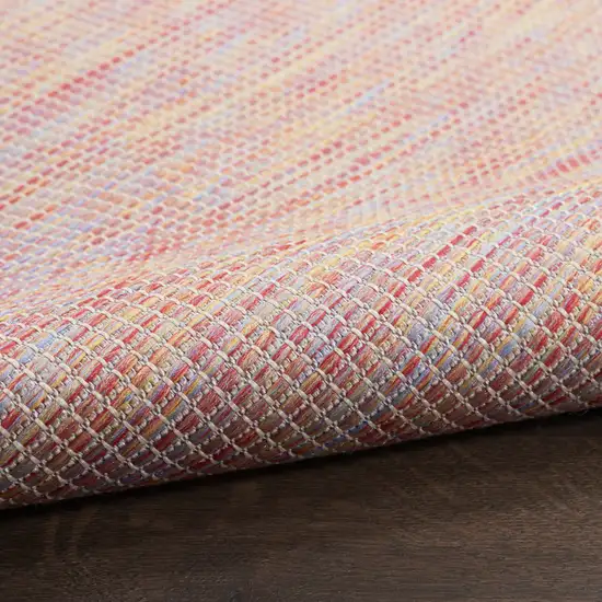 Dark Red Indoor Outdoor Area Rug Photo 9