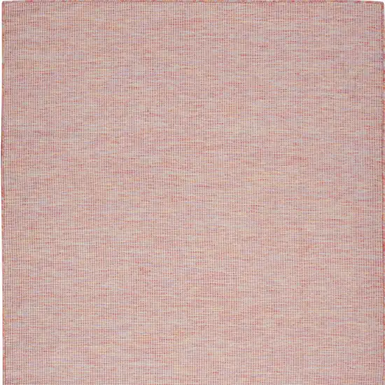 Dark Red Power Loom Area Rug Photo 5