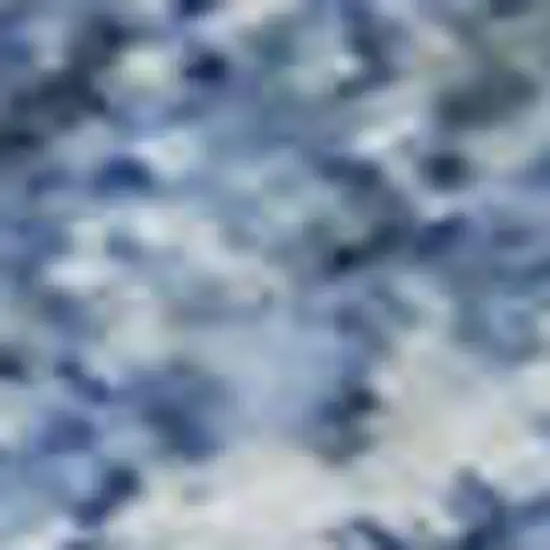 Denim Blue And Charcoal Animal Print Washable Area Rug With UV Protection Photo 1