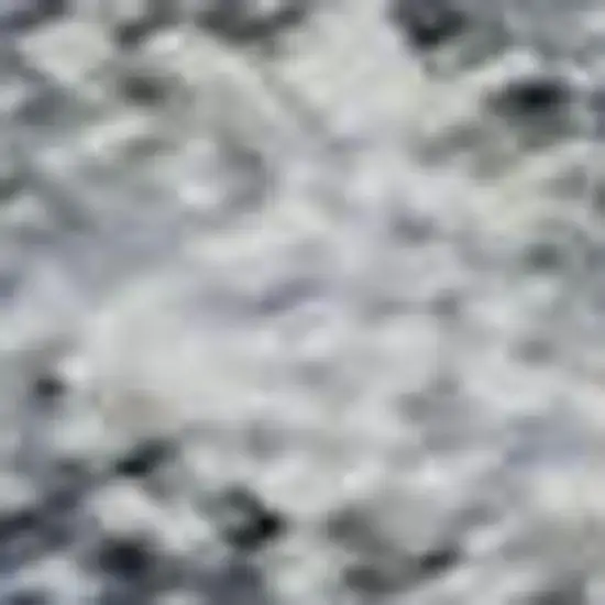 Denim Blue And Gray Abstract Washable Area Rug With UV Protection Photo 2