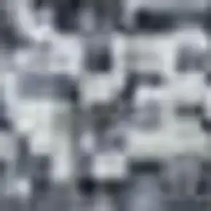 Photo of Denim Blue And Gray Abstract Washable Area Rug With UV Protection