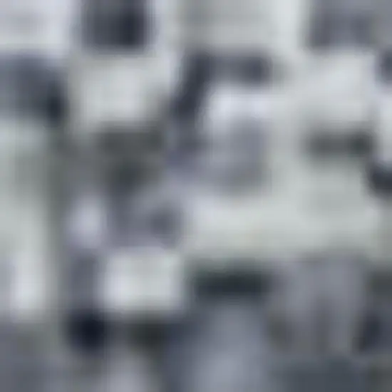 Denim Blue And Gray Abstract Washable Area Rug With UV Protection Photo 1