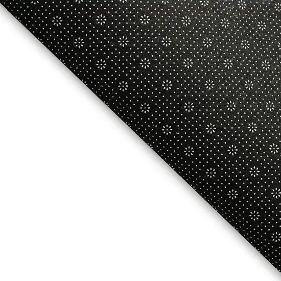 Denim Blue And Ivory Plaid Washable Area Rug With UV Protection Photo 2