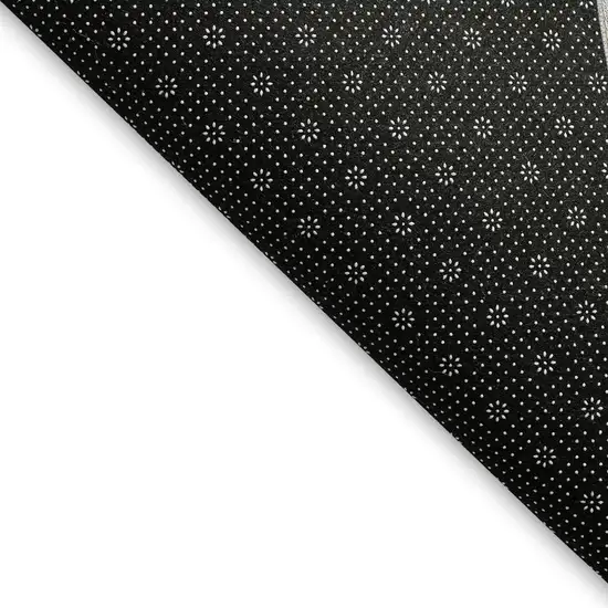 Denim Blue And Ivory Plaid Washable Area Rug With UV Protection Photo 3