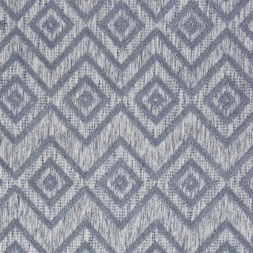 Denim Blue Indoor Outdoor Area Rug Photo 6