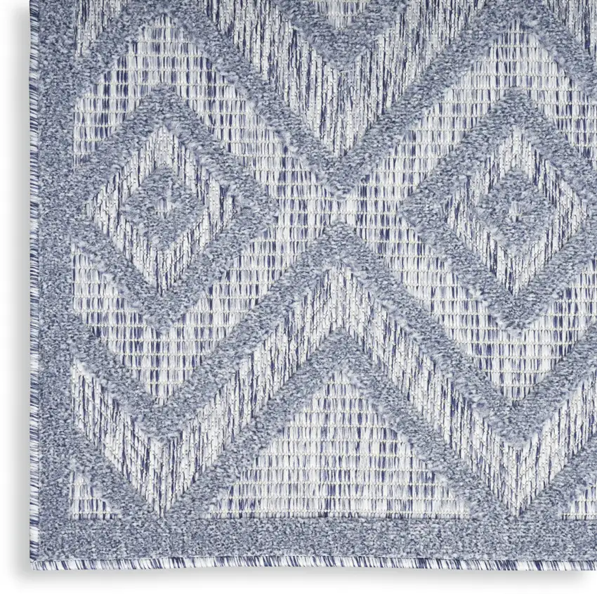 Denim Blue Indoor Outdoor Area Rug Photo 8