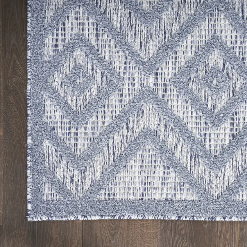 Denim Blue Indoor Outdoor Area Rug Photo 9