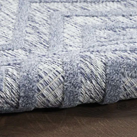 Denim Blue Indoor Outdoor Area Rug Photo 8