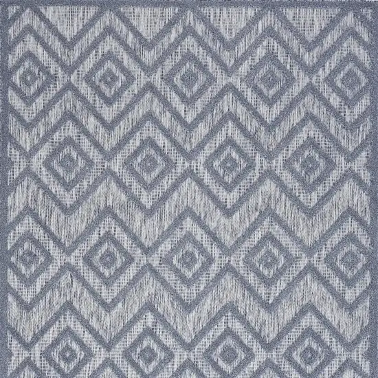 Denim Blue Indoor Outdoor Area Rug Photo 8