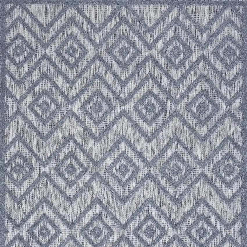Denim Blue Indoor Outdoor Area Rug Photo 8