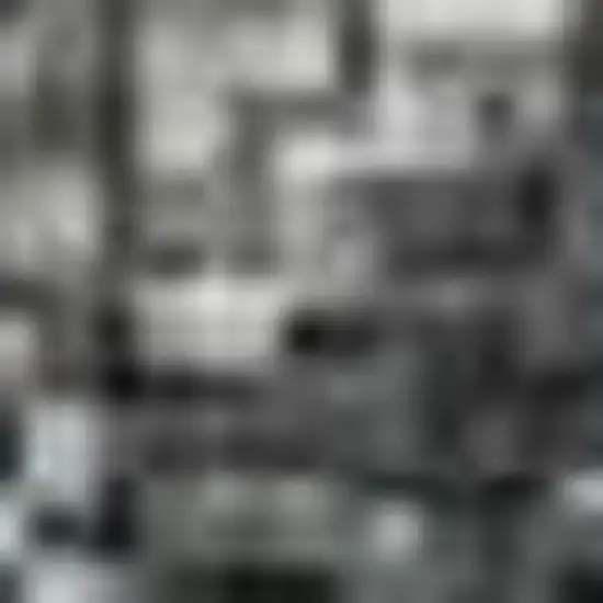 Denim Blue Charcoal And Gray Abstract Washable Area Rug With UV Protection Photo 1