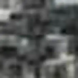 Photo of Denim Blue Charcoal And Gray Abstract Washable Area Rug With UV Protection