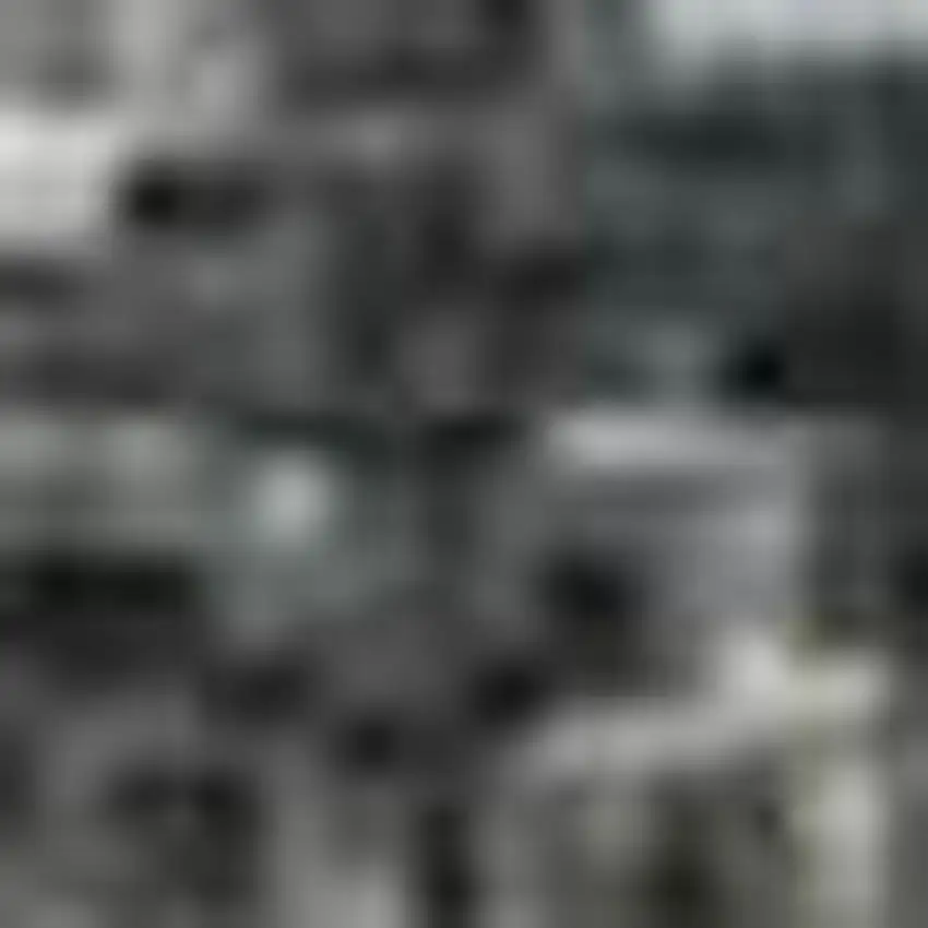 Denim Blue Charcoal And Gray Abstract Washable Area Rug With UV Protection Photo 1