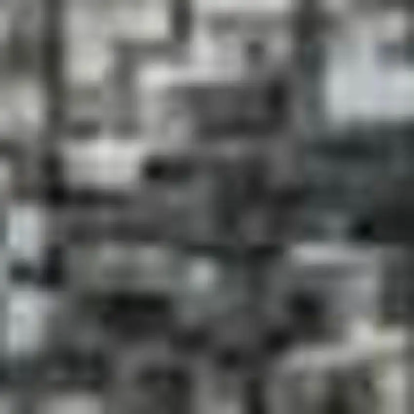 Denim Blue Charcoal And Gray Abstract Washable Area Rug With UV Protection Photo 4