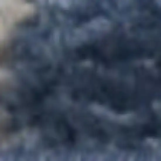 8' Blue And Orange Floral Distressed Runner Rug Photo 4