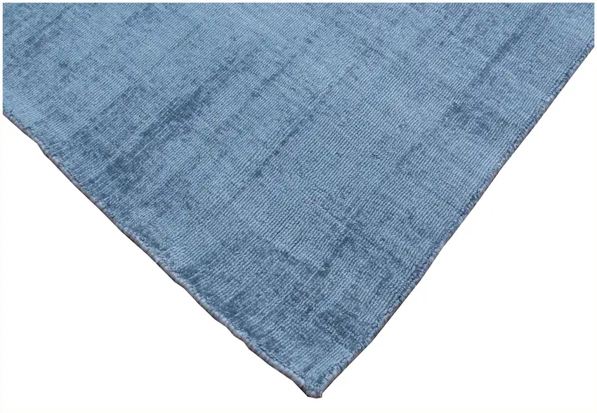 Denim Blue Hand Loomed Area Rug Photo 4