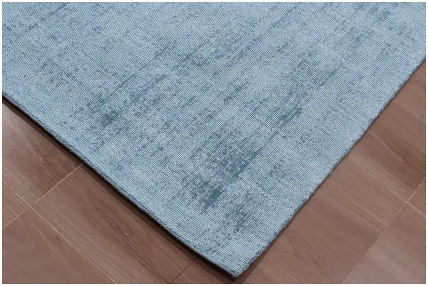 Denim Blue Hand Loomed Area Rug Photo 4