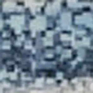 Photo of Denim Blue Ivory And Gray Geometric Washable Area Rug With UV Protection