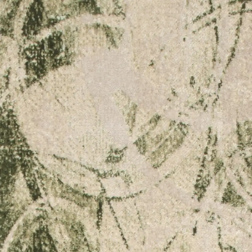 Denim Blue Oriental Power Loom Washable Area Rug Photo 4