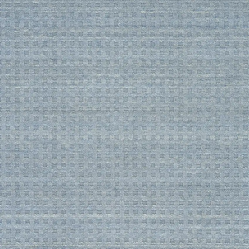 Denim Blue Wool Area Rug Photo 9