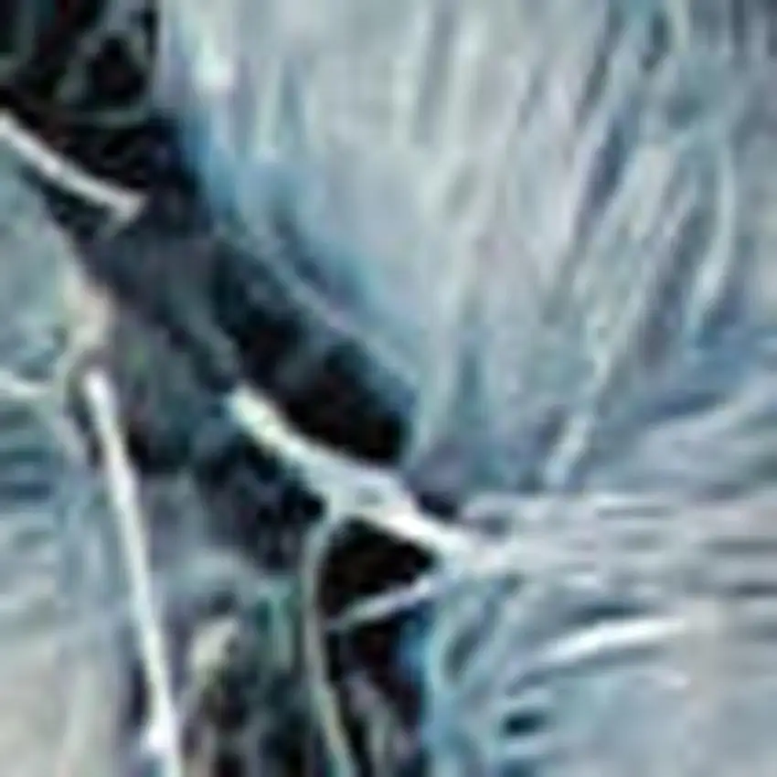 Denim Blue Wool Area Rug Photo 2