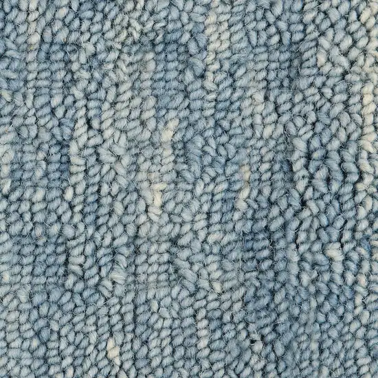Denim Blue Wool Area Rug Photo 2
