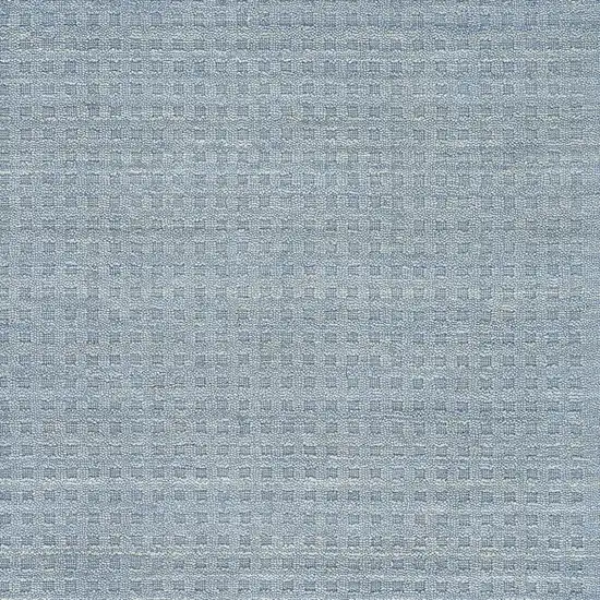 Denim Blue Wool Area Rug Photo 8