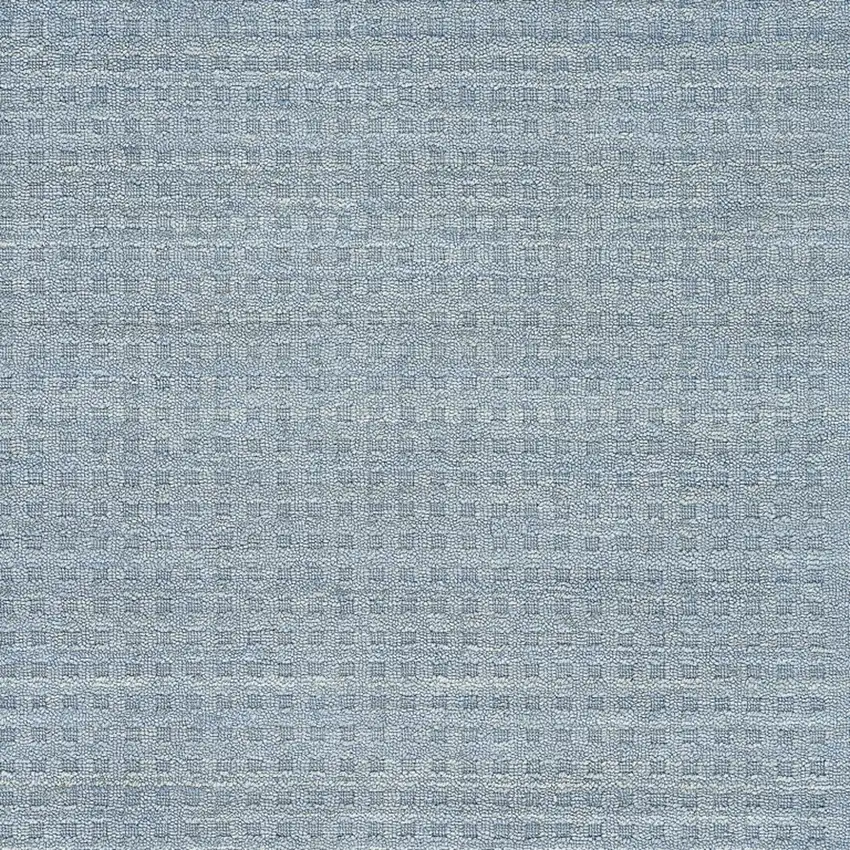 Denim Blue Wool Area Rug Photo 8