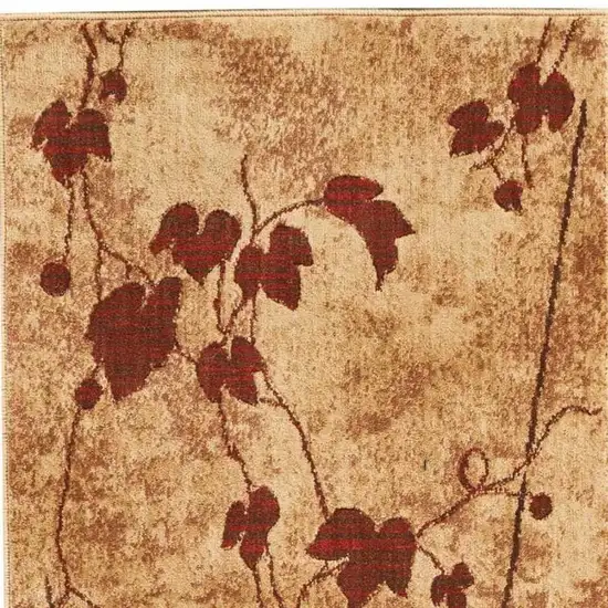 Denim Blue and Ivory Wool Geometric Area Rug Photo 6