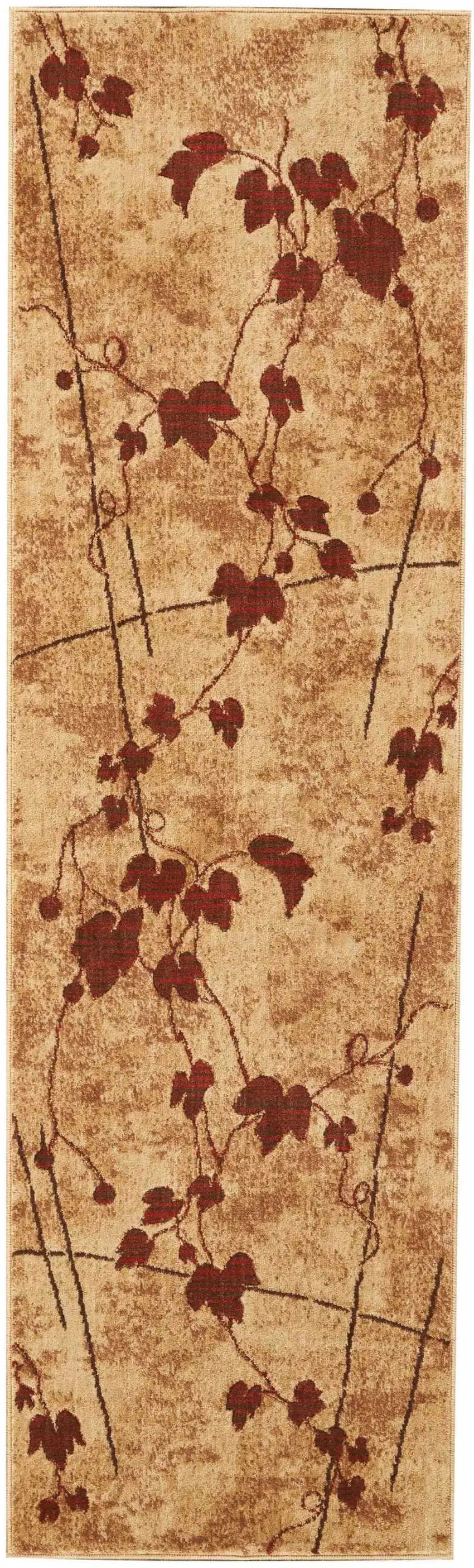 Denim Blue and Ivory Wool Geometric Area Rug Photo 1