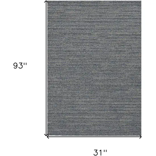 Denim Industrial Runner Rug Photo 3